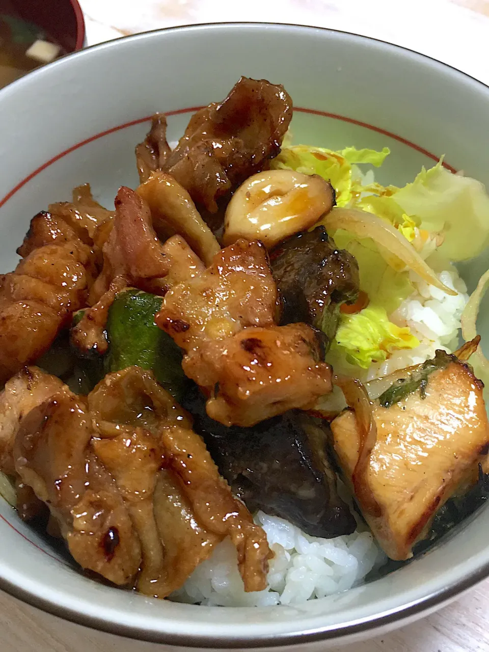 焼き鳥丼|あんどうさん