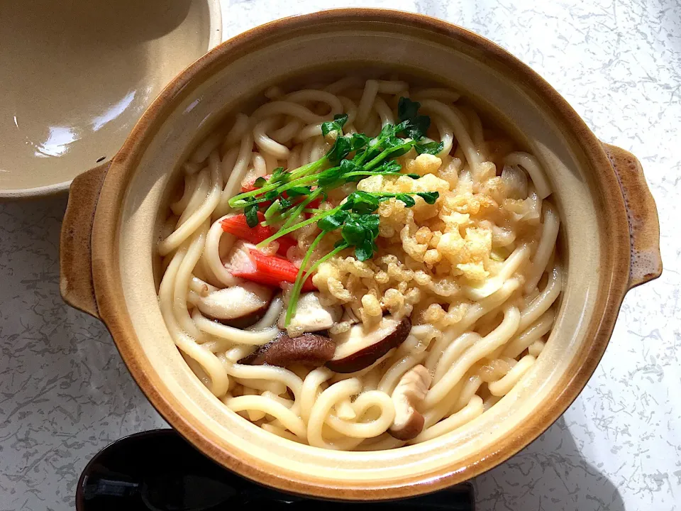 シンプル鍋焼きうどん♪|rin♪さん