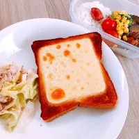 Snapdishの料理写真:チーズトースト|なつきさん