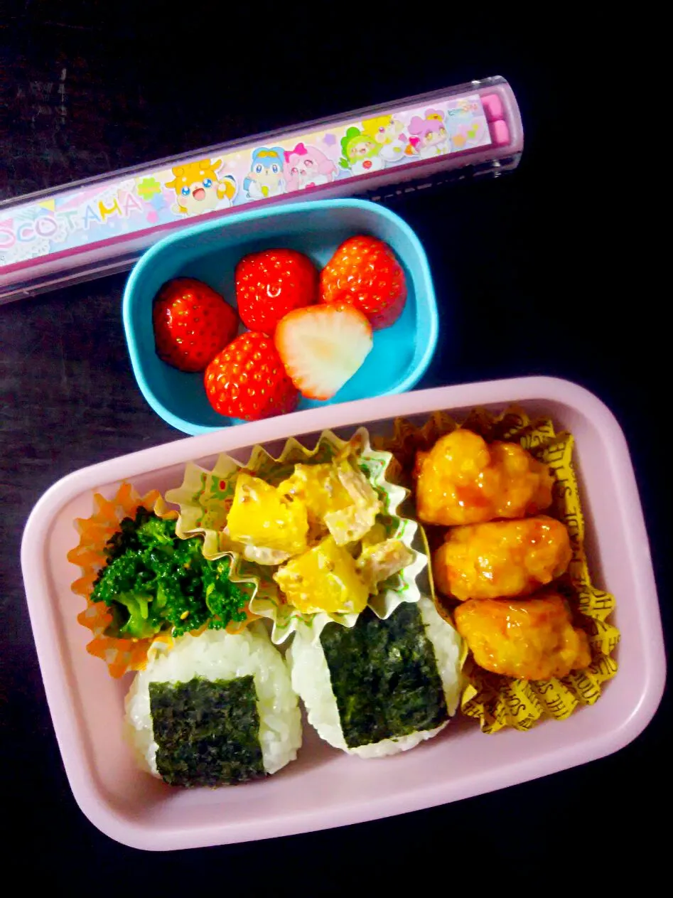 Snapdishの料理写真:6歳   お弁当|✳ku✳さん