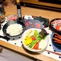 Snapdishの料理写真:節分手巻き寿司☻ັ|ちょこあや＊*さん