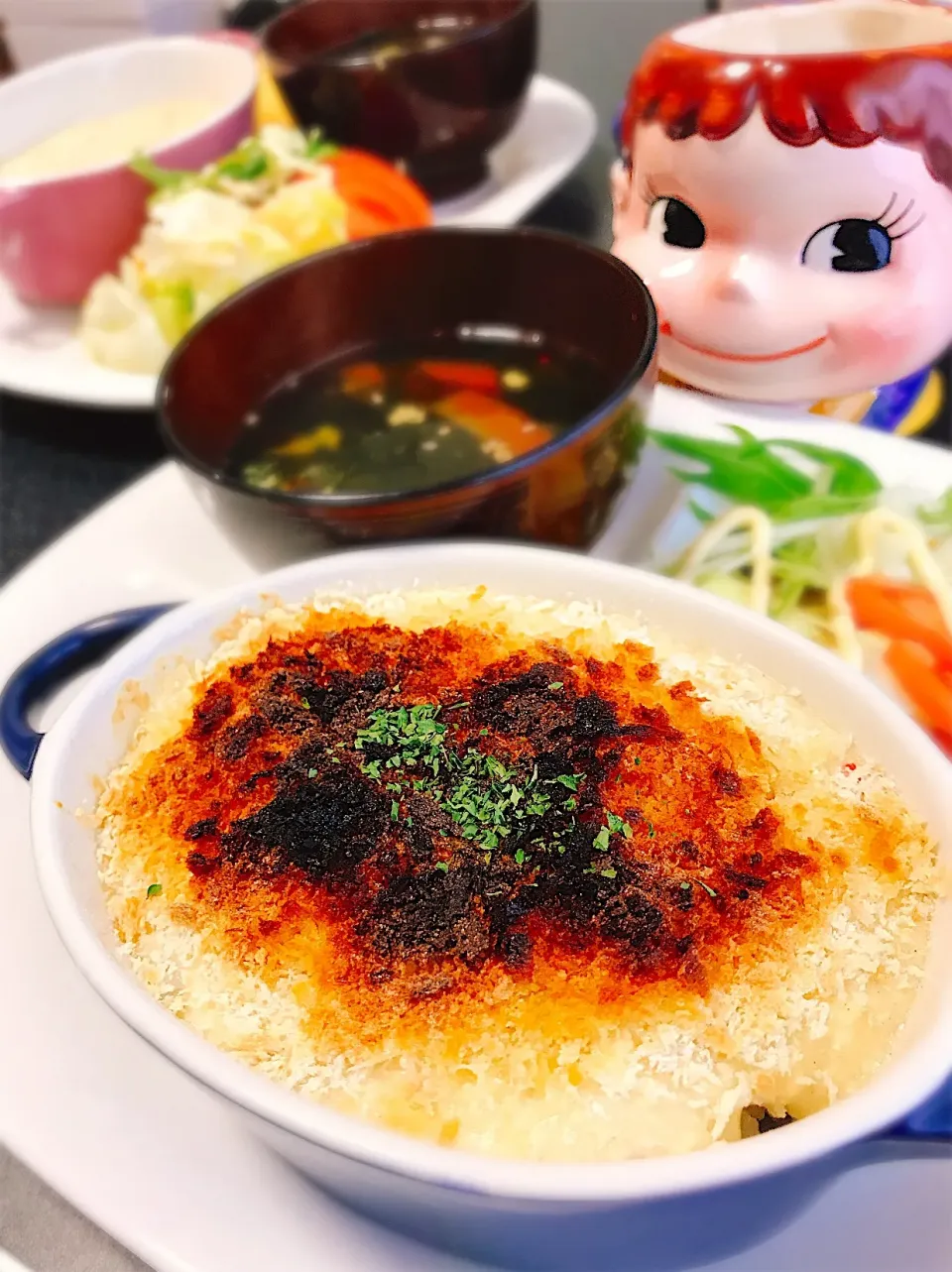 お豆腐＆レンジで♡スコップカニクリームコロッケ風。|ぽき。さん