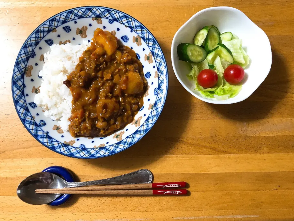 夕飯🎵チリコンカンリメイクカレー|kiyominさん