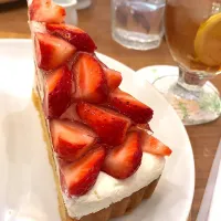 Snapdishの料理写真:イチゴのタルト🥧🍓
#いちご#タルト|lemonさん