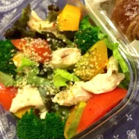 ササミと野菜もりもり🥦
野菜好きな高校生弁当|kayaさん