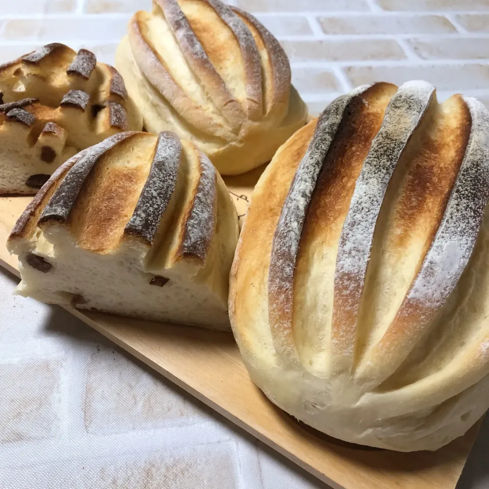 マリンさんの料理 ラムレーズンミルクハース  #パン|すと☺︎*☻さん