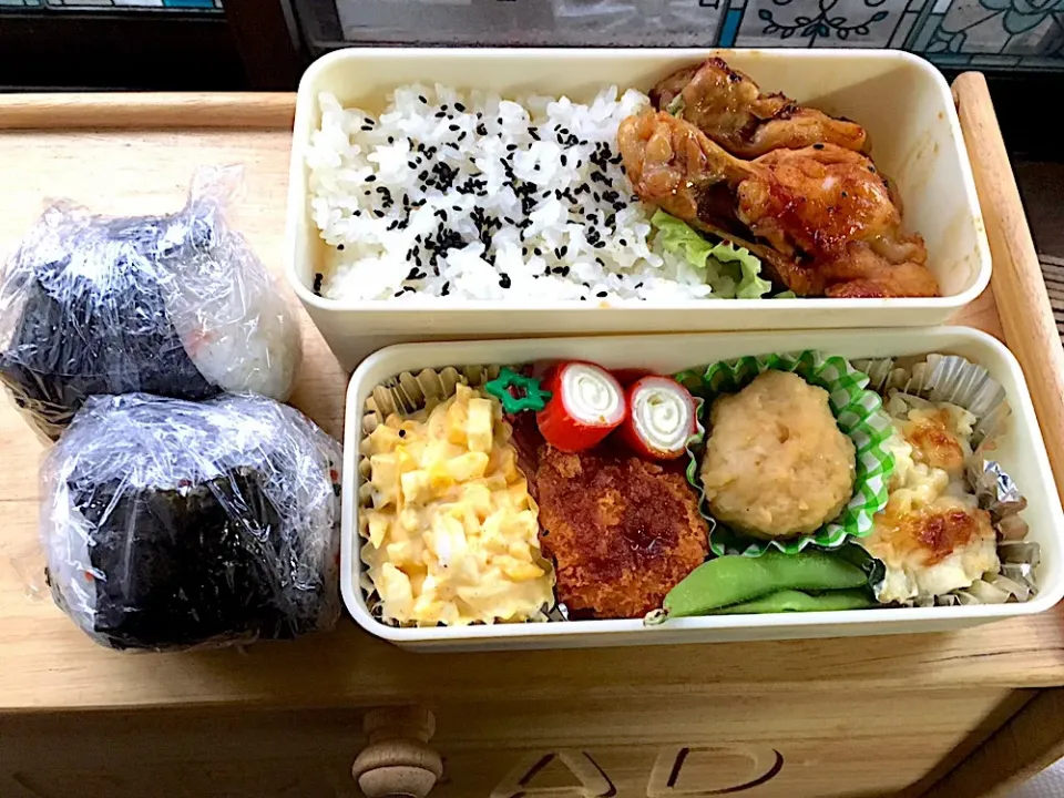 Snapdishの料理写真:高校生男子弁当🍱|ぽんさん