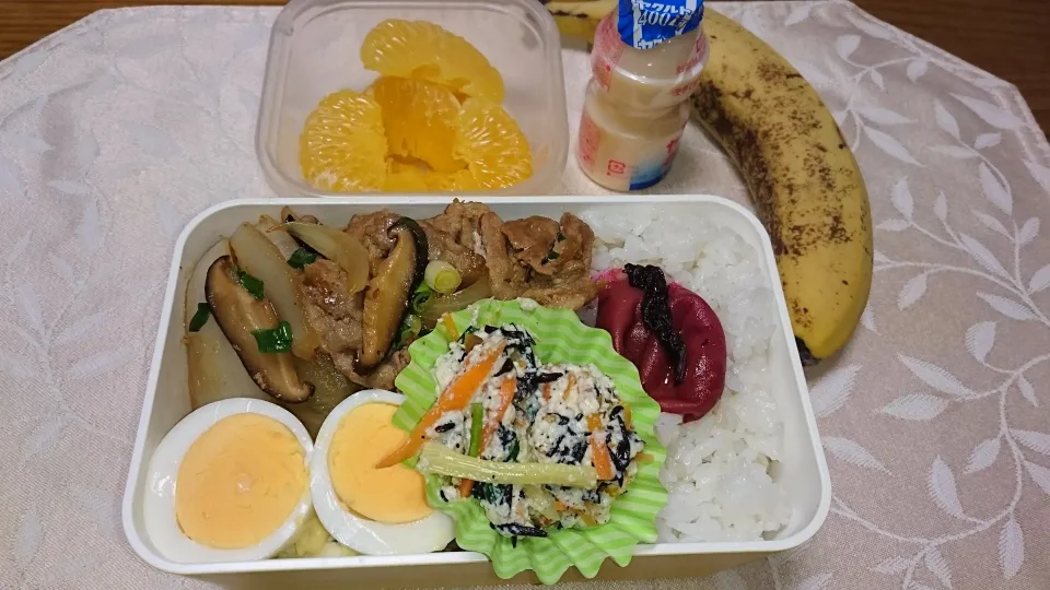 2/5のお弁当
豚肉と玉ねぎの焼き肉
白和え
はっさく|卯月さん