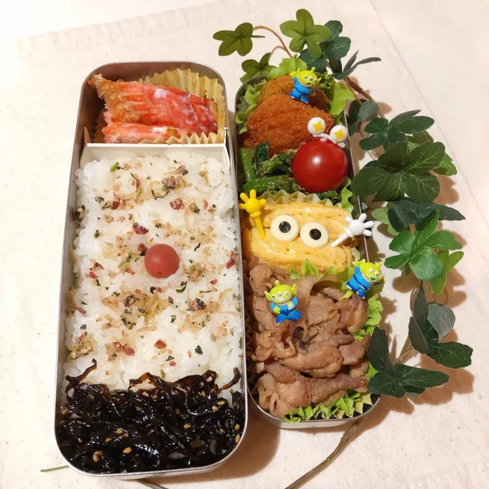 2/6❤︎旦那さんのお弁当❤︎黒豚の生姜焼き
#今日のお弁当 #弁当 #お昼ごはん #旦那さん弁当 #ランチ #黒豚の生姜焼き|Makinsさん