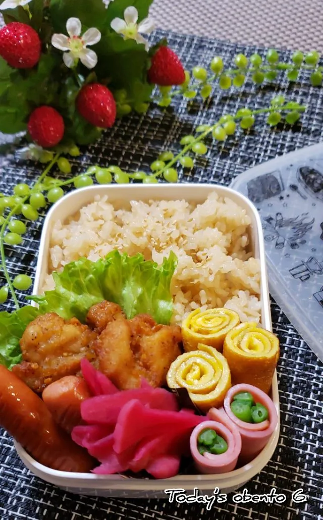 #わが家の働く男弁当
今日の息子弁当‥|kimikimikitchenさん