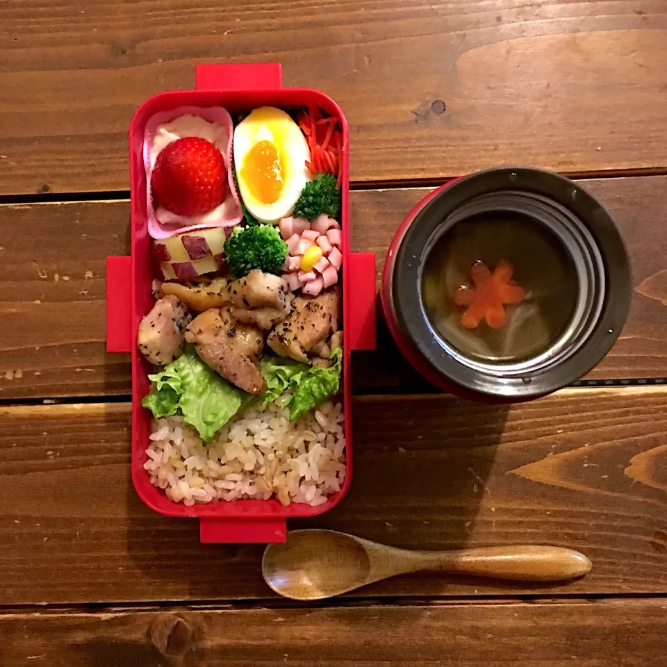 バジルチキン弁当💕|ともさん