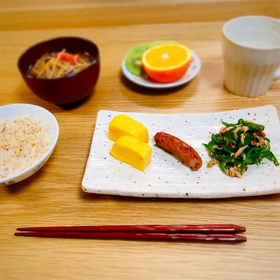 和食朝ごはん|てるてるぼうず。さん