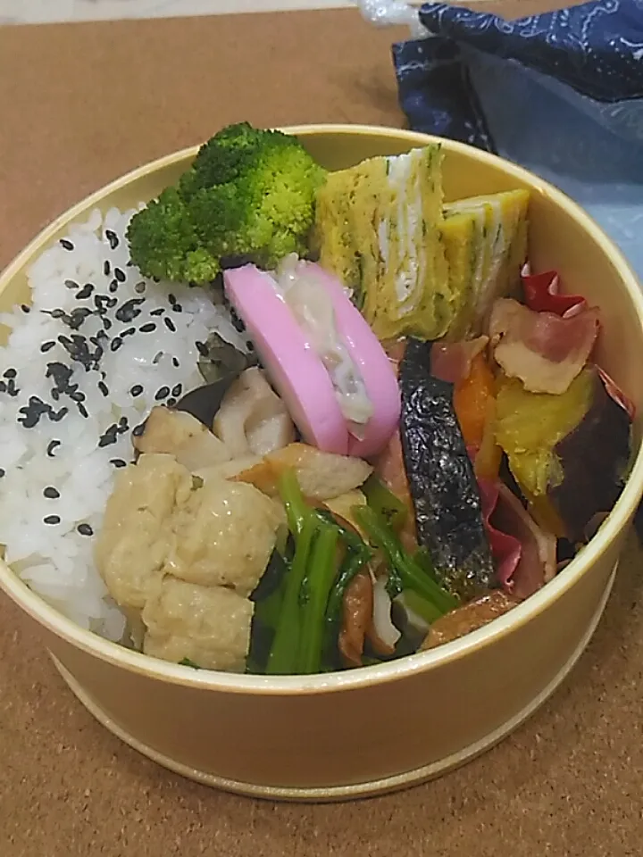 二種類の煮物弁当|たえさん