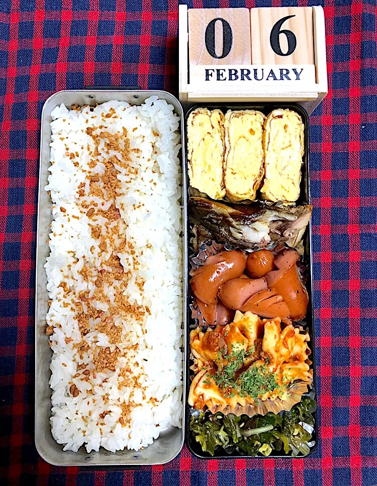 Snapdishの料理写真:今日のお弁当🍱
 #夫弁当|あきんこさん