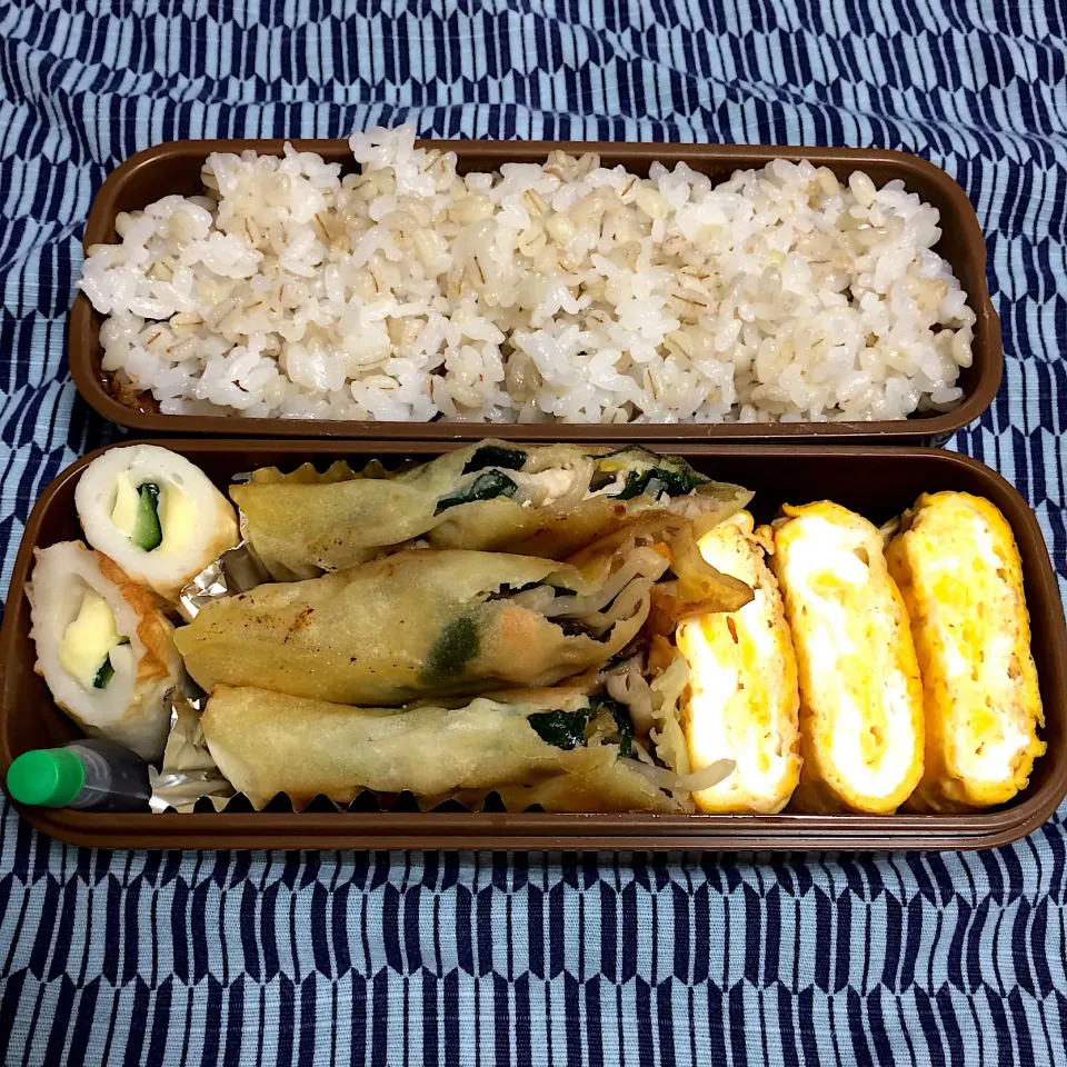 Snapdishの料理写真:☆今日のお弁当☆  パパのお弁当作り始めました。|hamamaさん