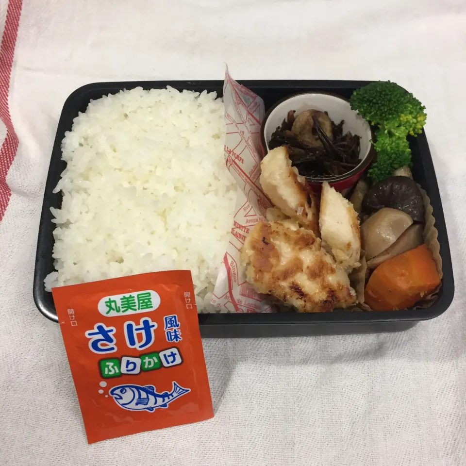 Snapdishの料理写真:次男男子中学生弁当・塾弁当|mickyさん