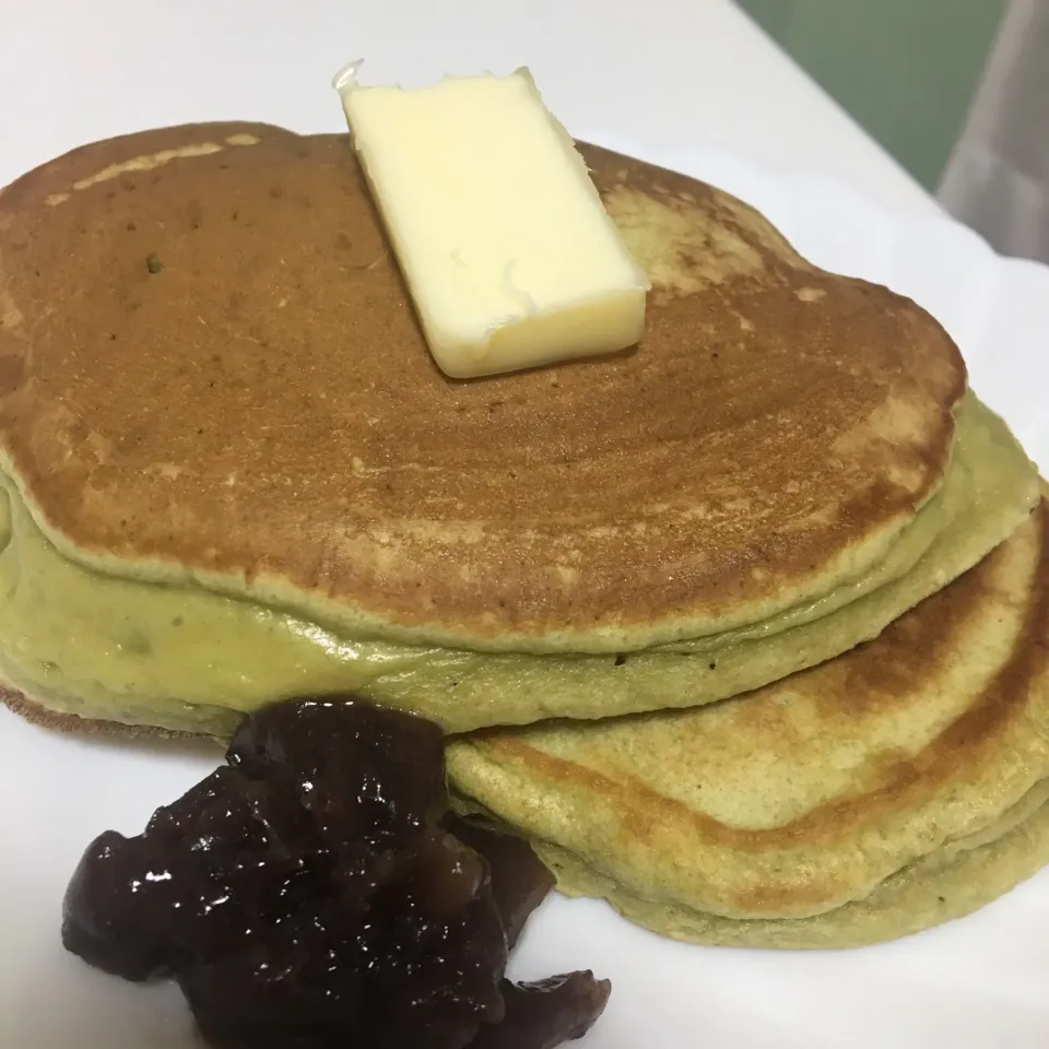 抹茶ホットケーキ|まちゃこさん