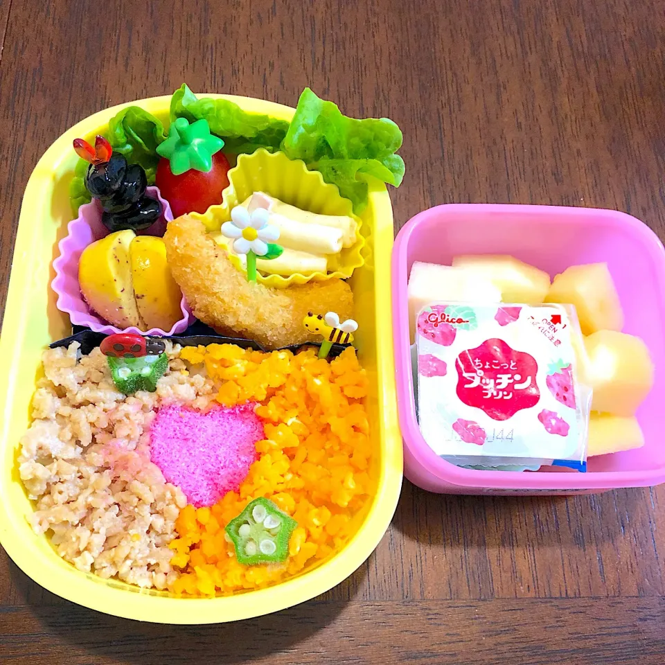 #そぼろ弁当|Ikuさん