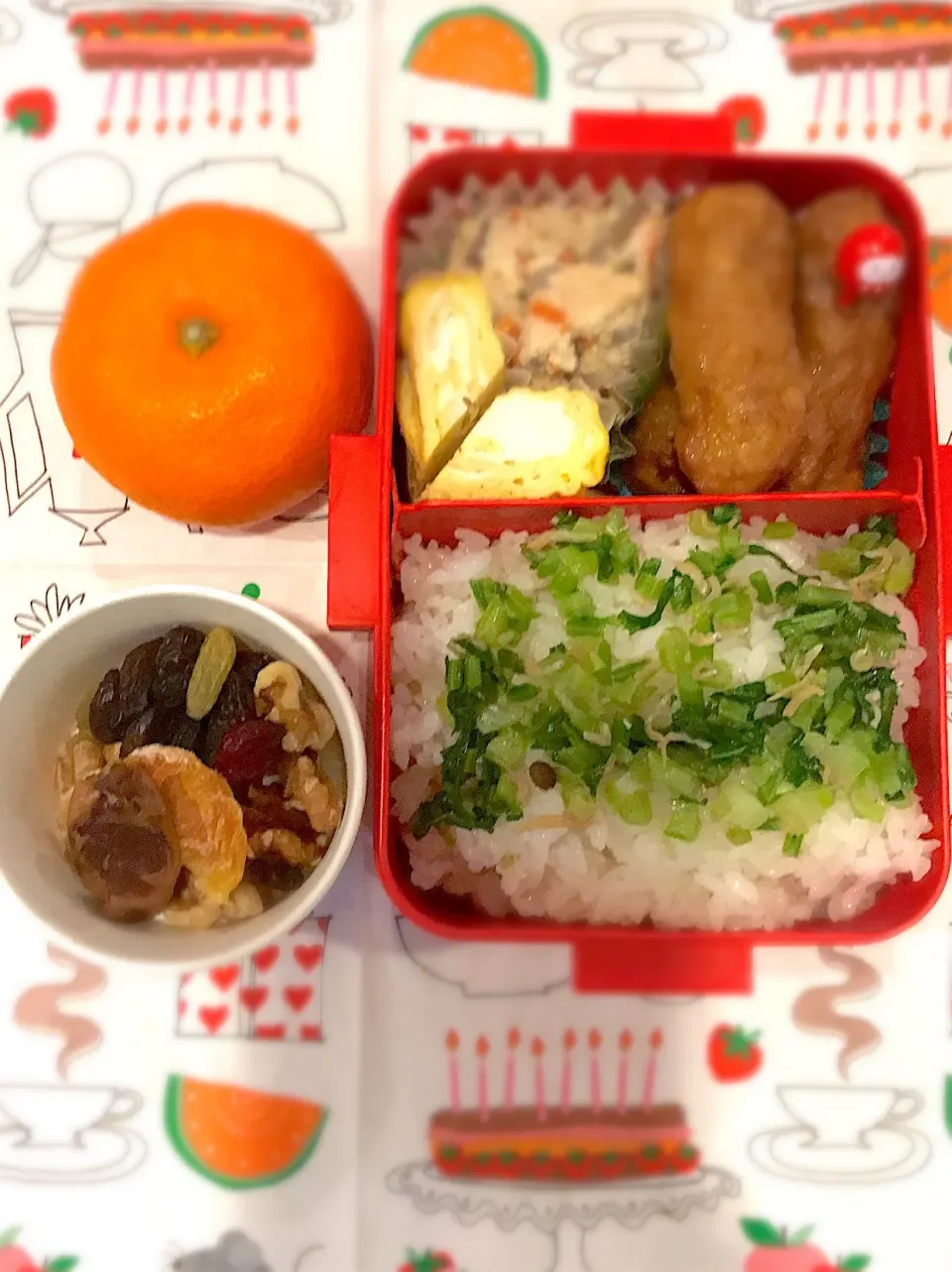 今日のお弁当 #お弁当  #🍱  #lunchbox  #obento  #中学生弁当|かれんさん