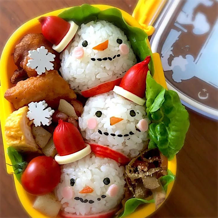 雪だるま弁当|charickさん