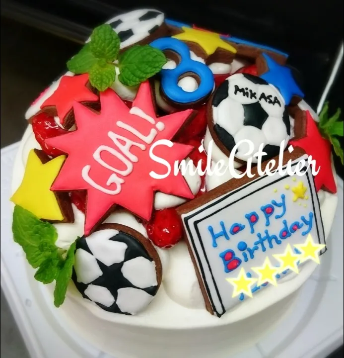 Birthdaycake♪サッカー⚽|izumiさん