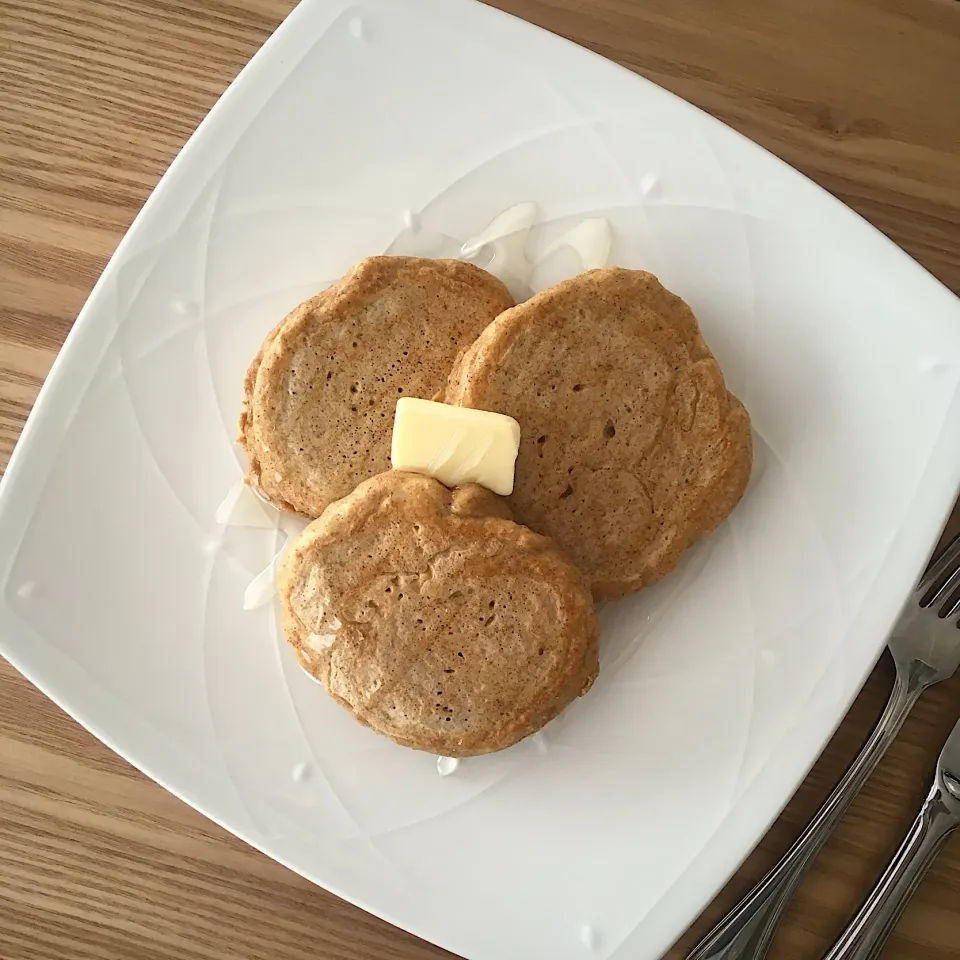 全粒粉で🥞豆腐入りパンケーキ|ゆうこさん