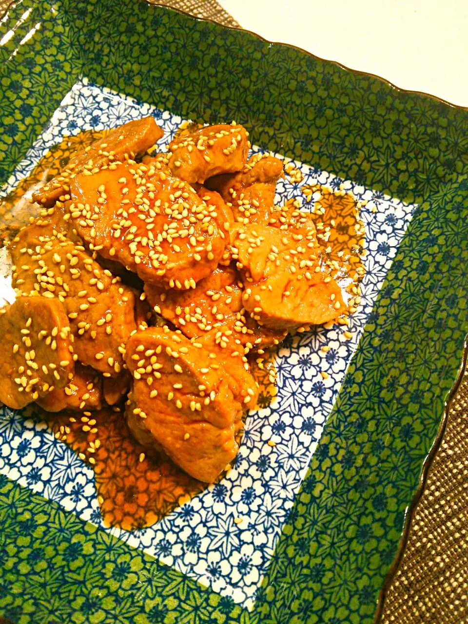 からあげビールさんのスナミナ肉レシピ♡お肉やわらか♪豚ヒレ肉のさっぱり煮|OBENTOさん