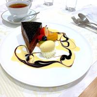 チョコレートケーキ@SHISEIDOパーラー
