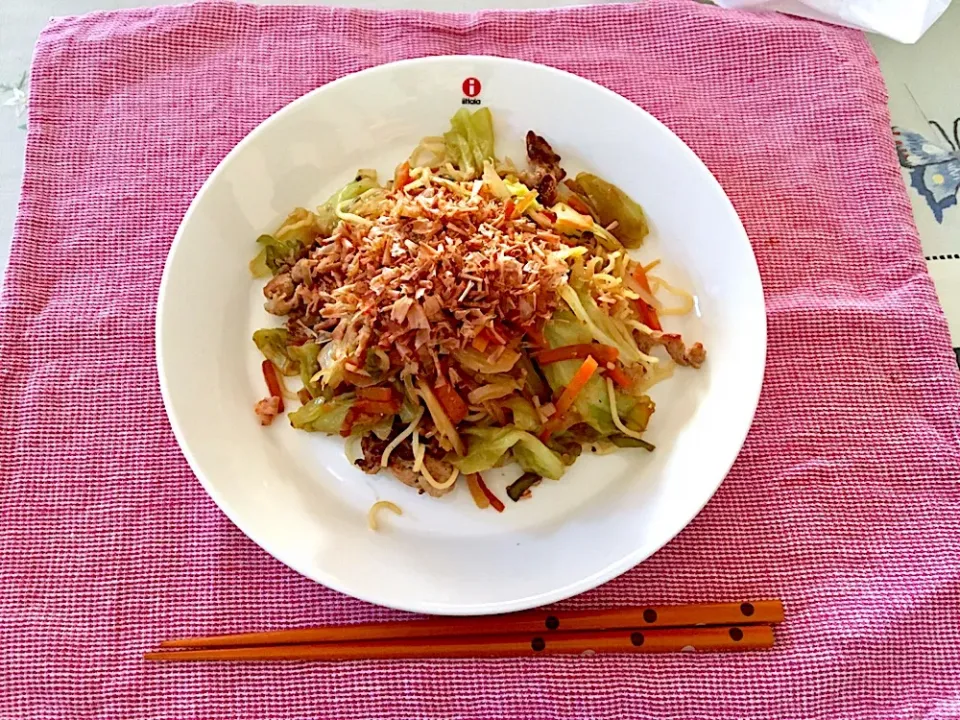 野菜沢山塩焼きそば|みよさん