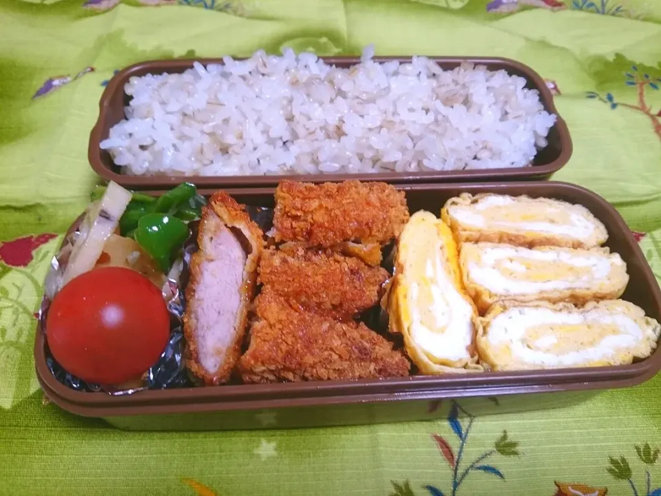 ☆今日のお弁当☆  パパのお弁当作り始めました。☆|hamamaさん