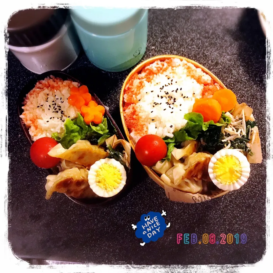 2/8 ☺︎☺︎ 餃子とおでん弁当☆|jon2さん