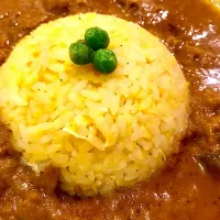 黄金チャーハン&牛すじカレー🍛