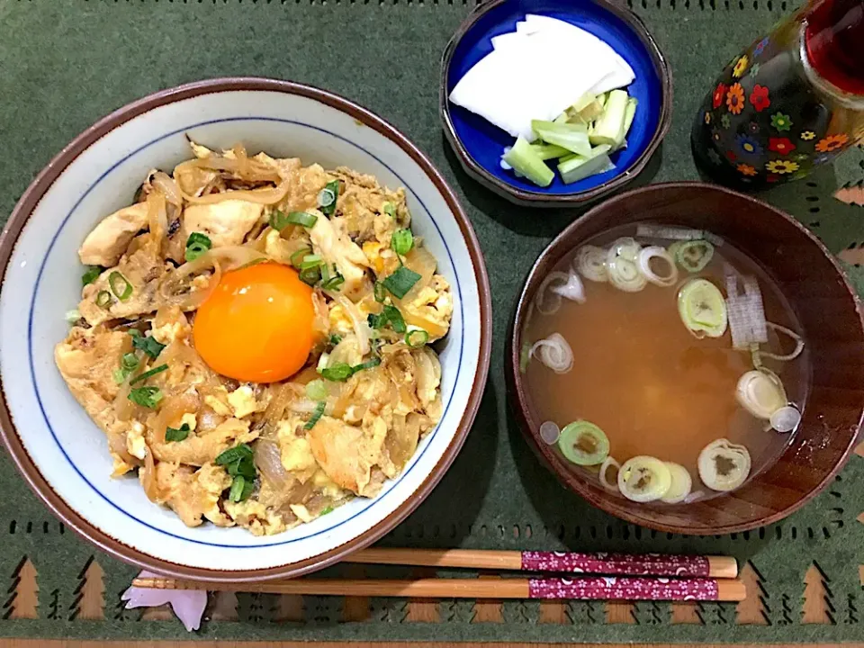 深夜メシ 親子丼|ゆうかさんさん