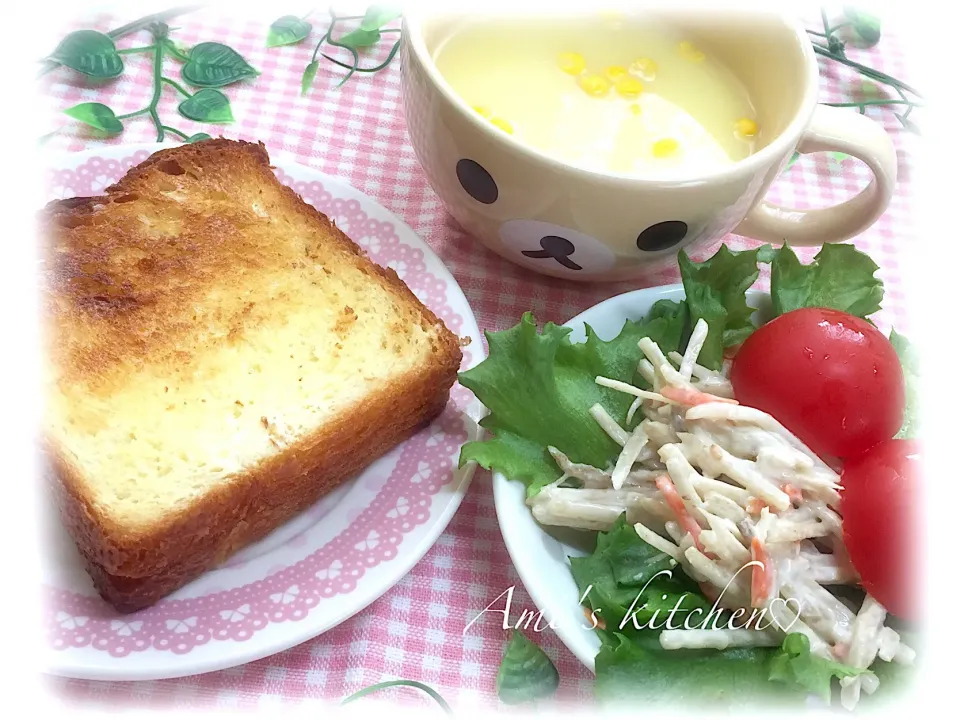 あみさんの料理 デニッシュ食パン🍞|あみさん