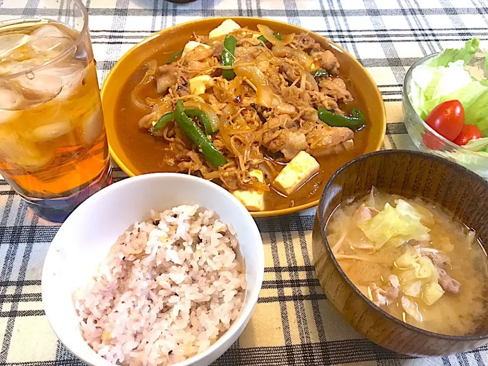 牛肉と豆腐のすき焼き風炒め|きっきー🥰さん