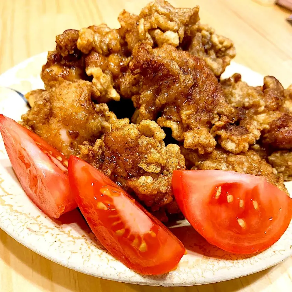 唐揚げ🍗ダシ粉を入れて|みっこちゃんさん