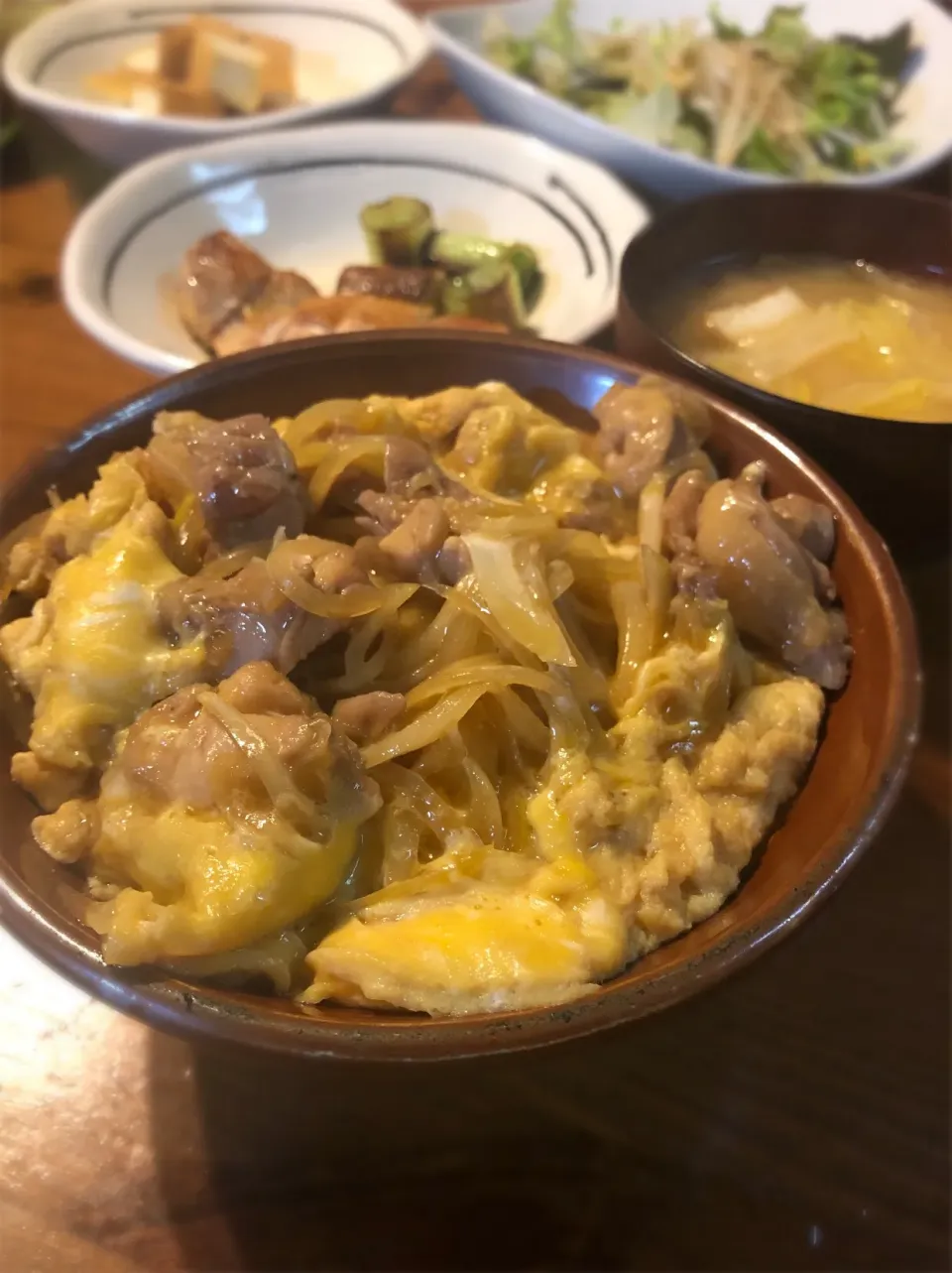 2/9の夕食 親子丼|yoneさん