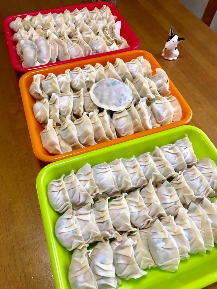 ギョーザ🥟190こ
作り過ぎ❓|くっきいママさん