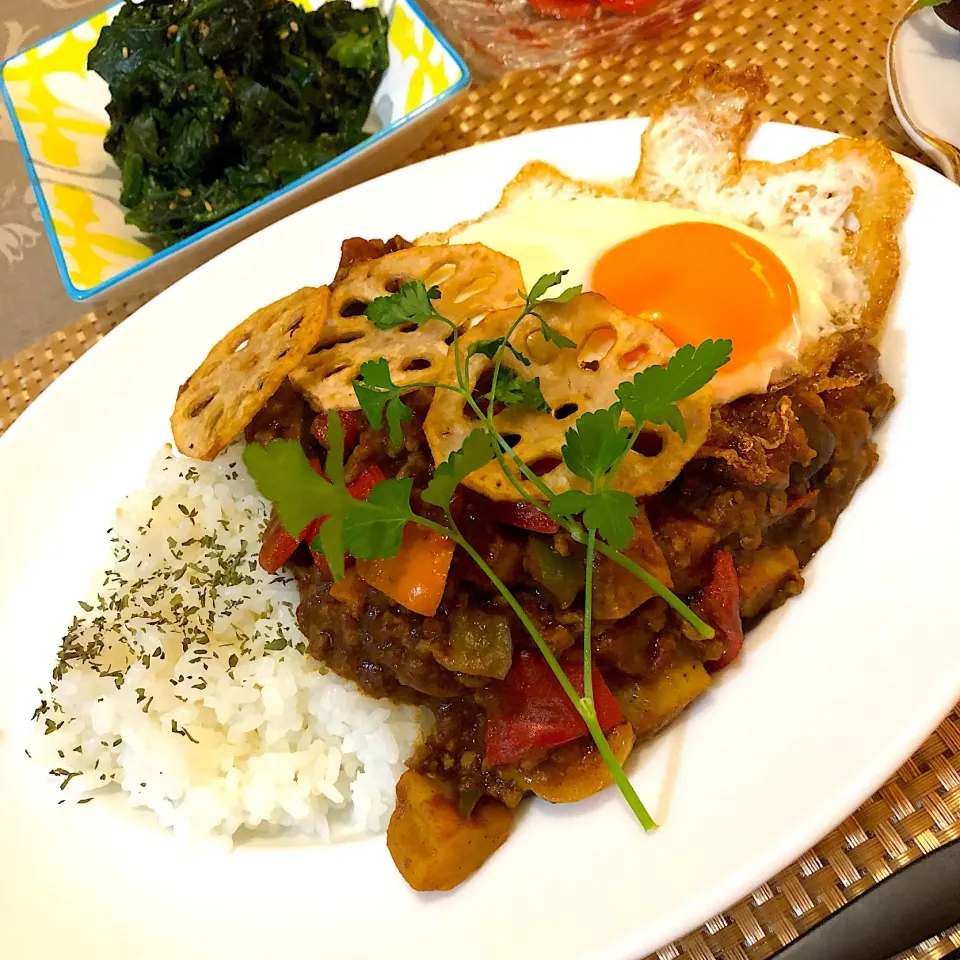 Snapdishの料理写真:#カレー#キーマカレー|なぽちさん