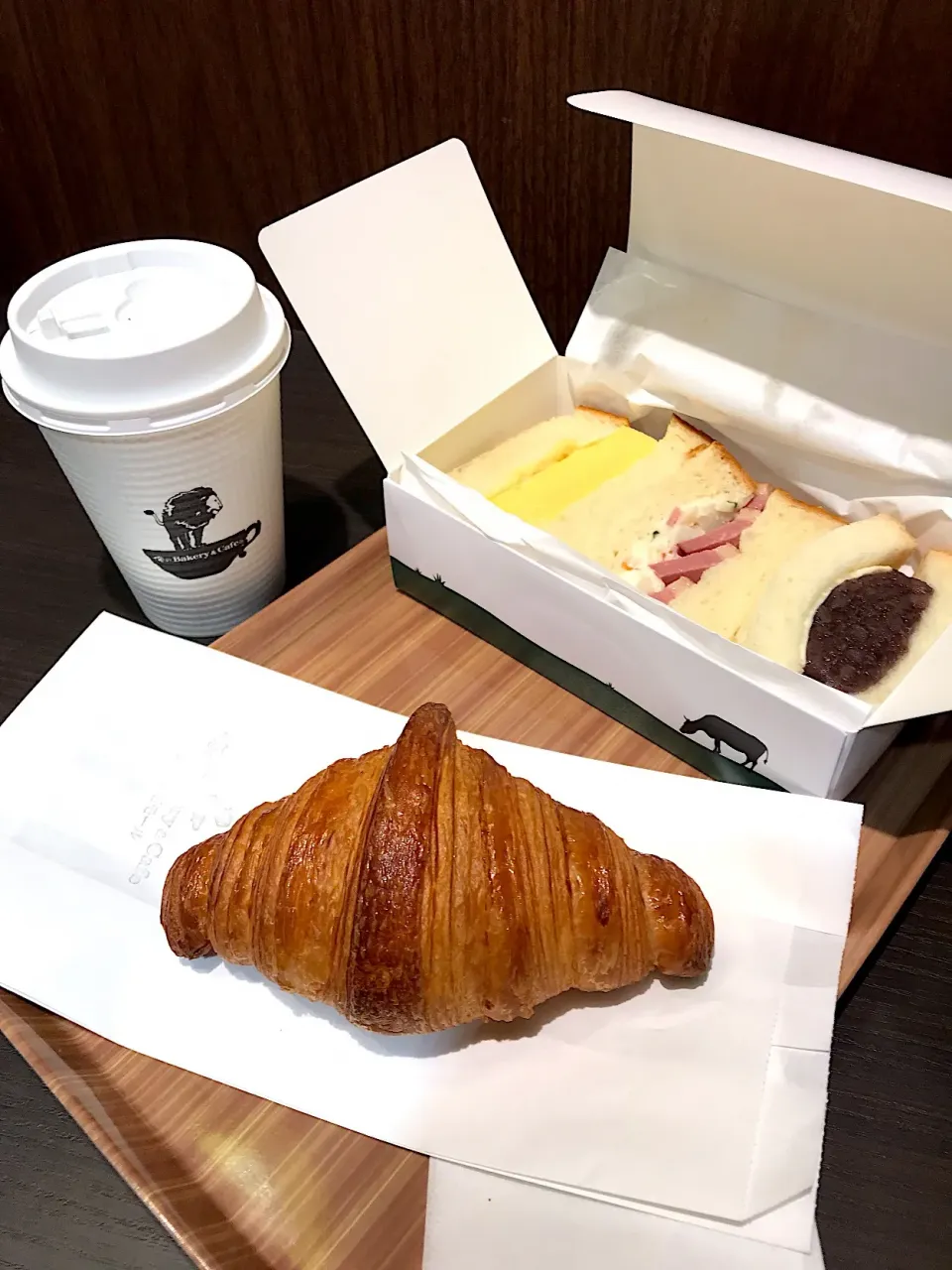 俺のBakery&Cafe
クロワッサン、ミックスサンドイッチ、俺のブレンドM|sayaさん