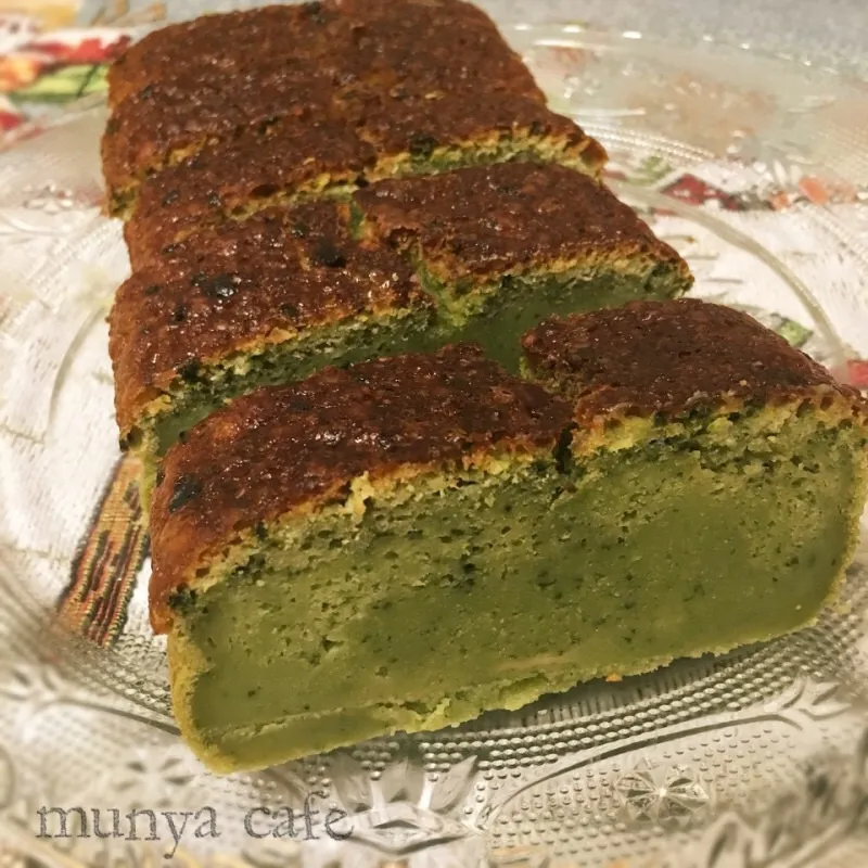 ワンボウルで♡混ぜて焼くだけ抹茶ケーキ | レシピブログ|❁❁❁さん