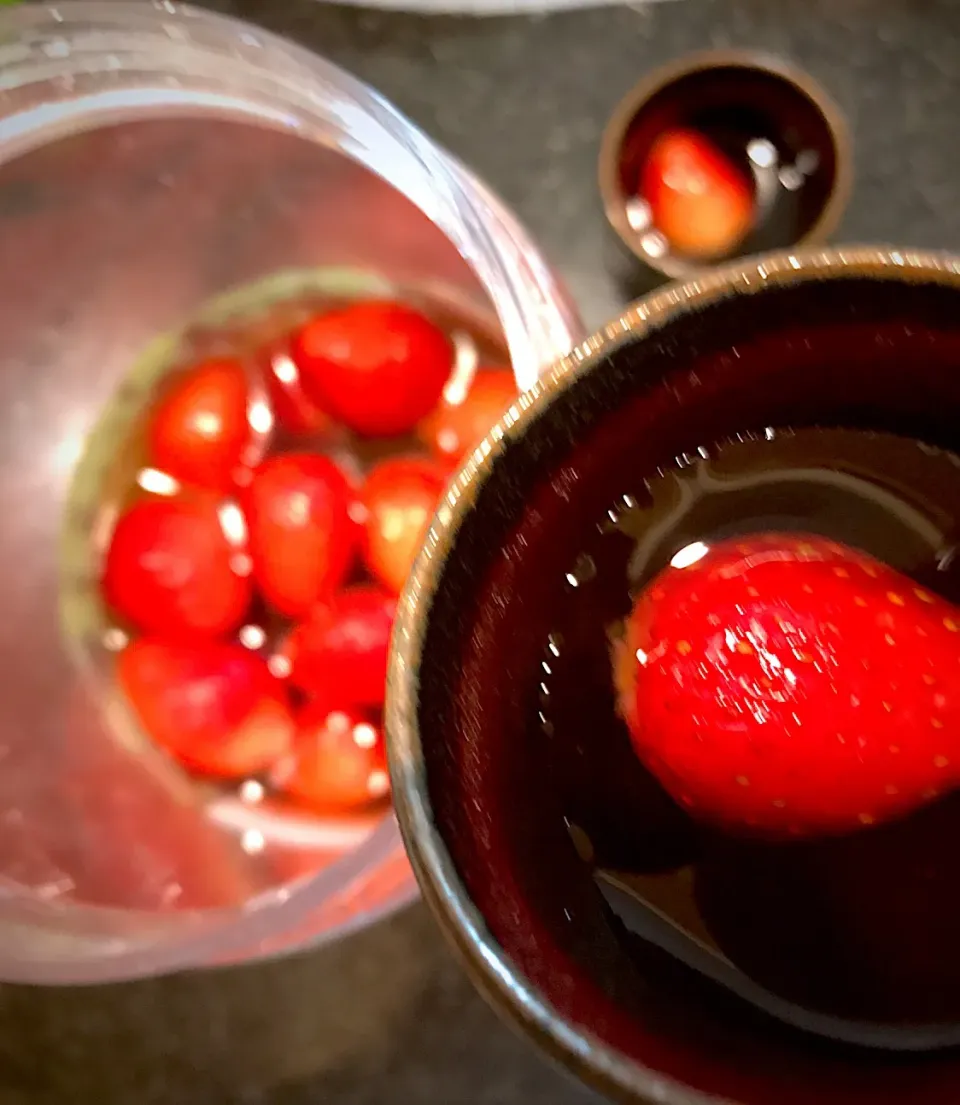 健康ドリンク
簡単
いちご酢🍓|シュトママさん