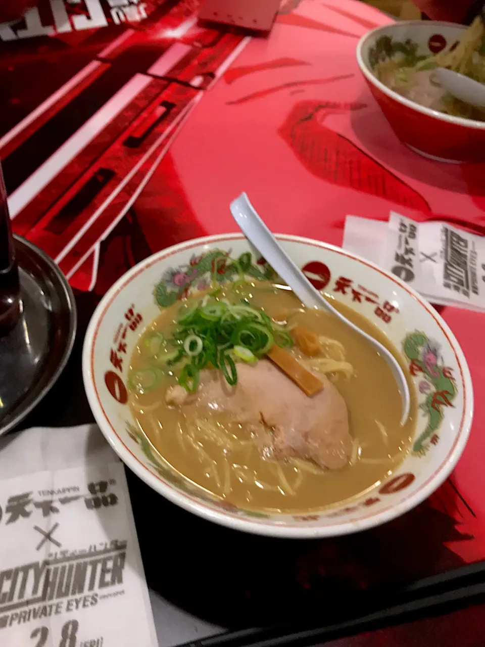 Snapdishの料理写真:こってりラーメン🍜  シティハンターコラボ店にて|ch＊K*∀o(^^*)♪さん