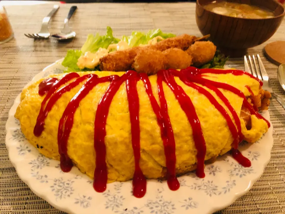 シンプルオムライス🐔🥚|丹野カリナさん