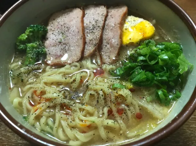 #マルちゃん正麺 🍜、味噌味❗️ ( ⸝⸝⸝°_°⸝⸝⸝ )✨|サソリさん