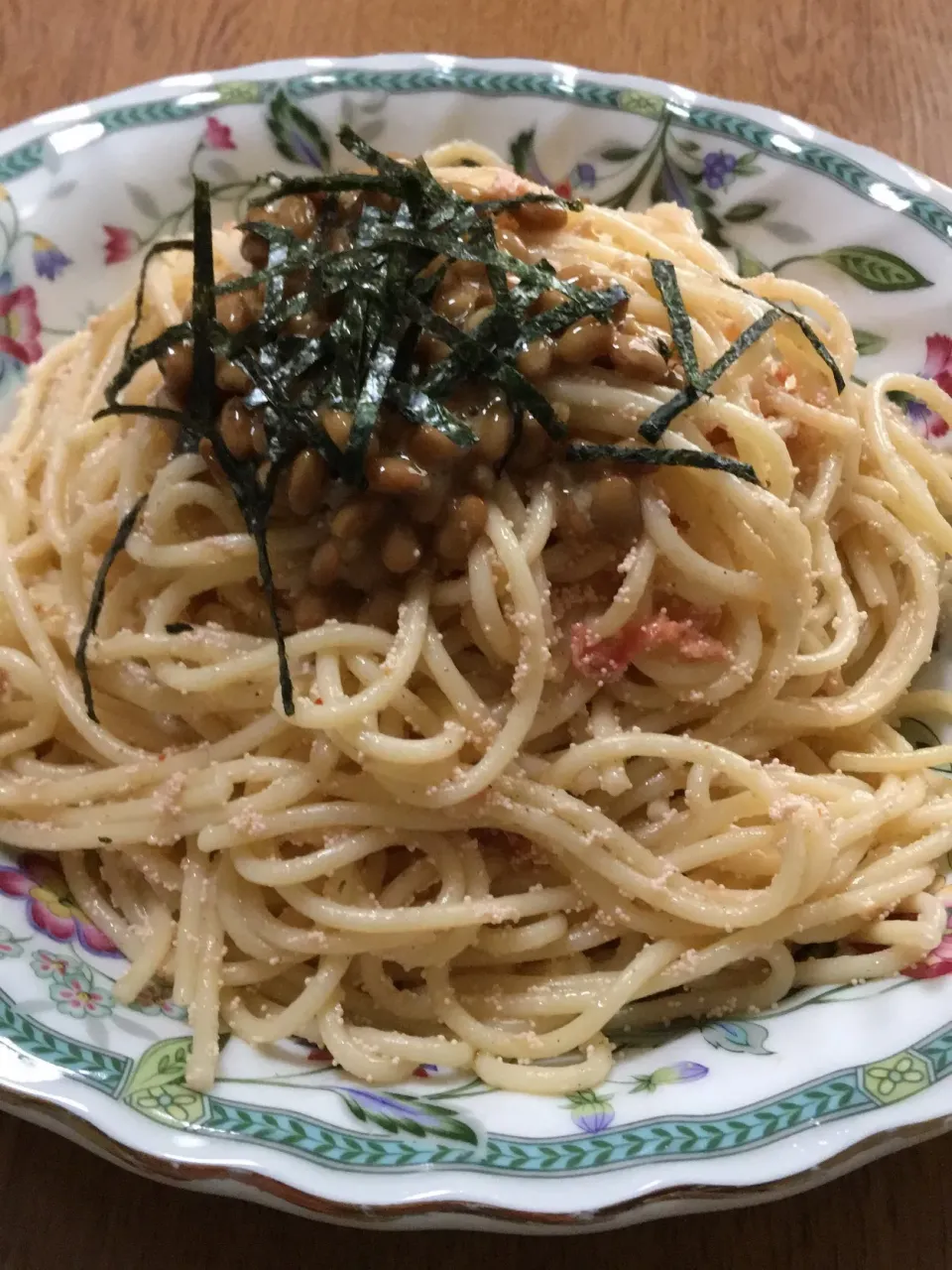 Snapdishの料理写真:うちのたらこパスタ|ペココさん