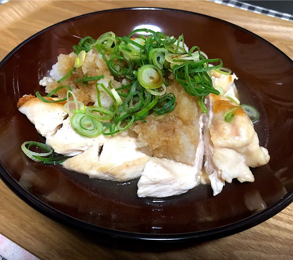 鶏胸肉焼きおろしポン酢|まぁたんさん