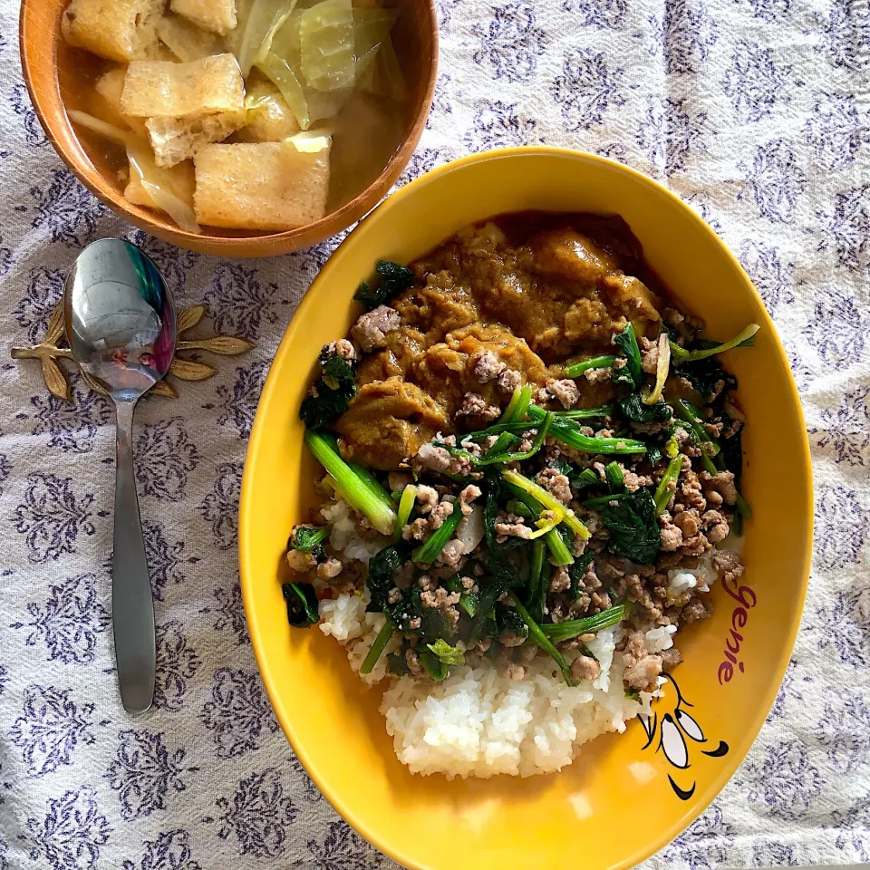 Snapdishの料理写真:ほうれん草カレー|haruさん