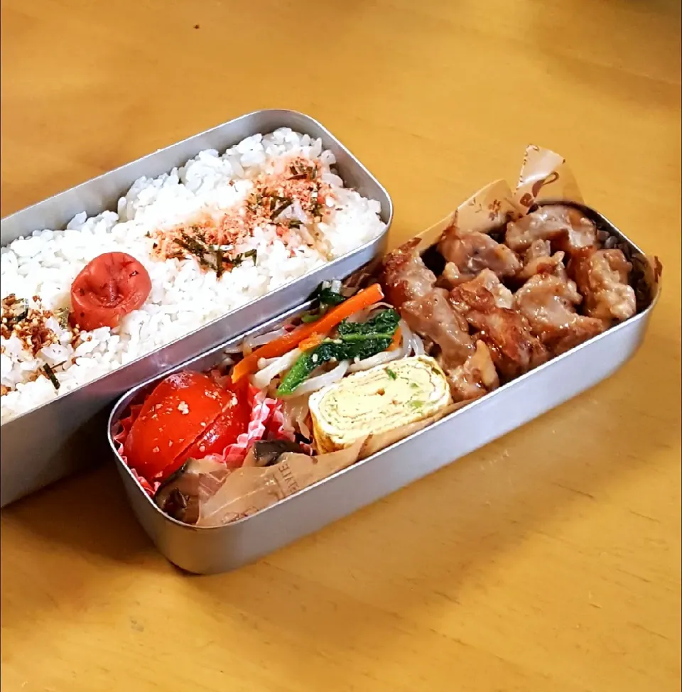 Snapdishの料理写真:本日の兄ちゃん弁当(*ˊ˘ˋ*)♪|りくきちさん