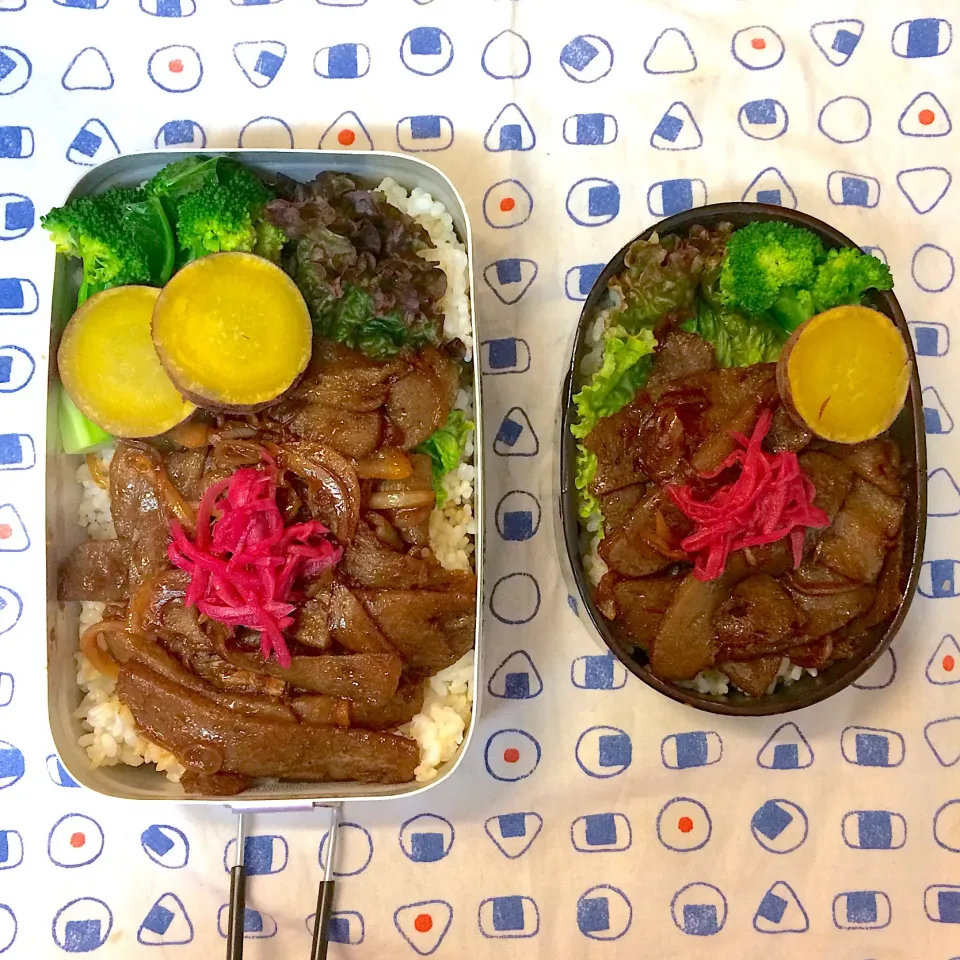 Snapdishの料理写真:#vegan  #vegan弁当 
コンニャクで焼肉風弁当|makiko_aさん